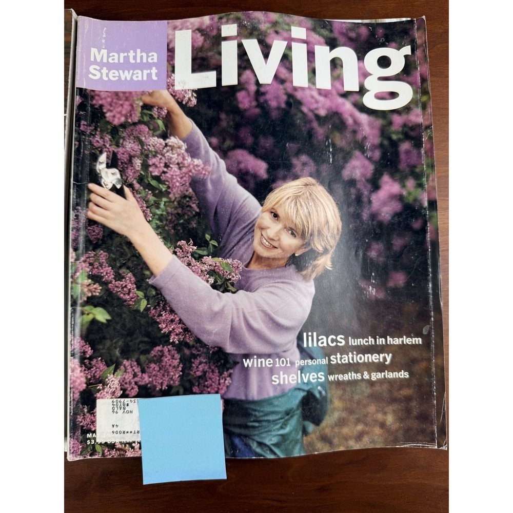 Martha Stewart LIVING Magazine Lot of 8 VINTAGE 1990's, 2009 - Picture 4 of 9